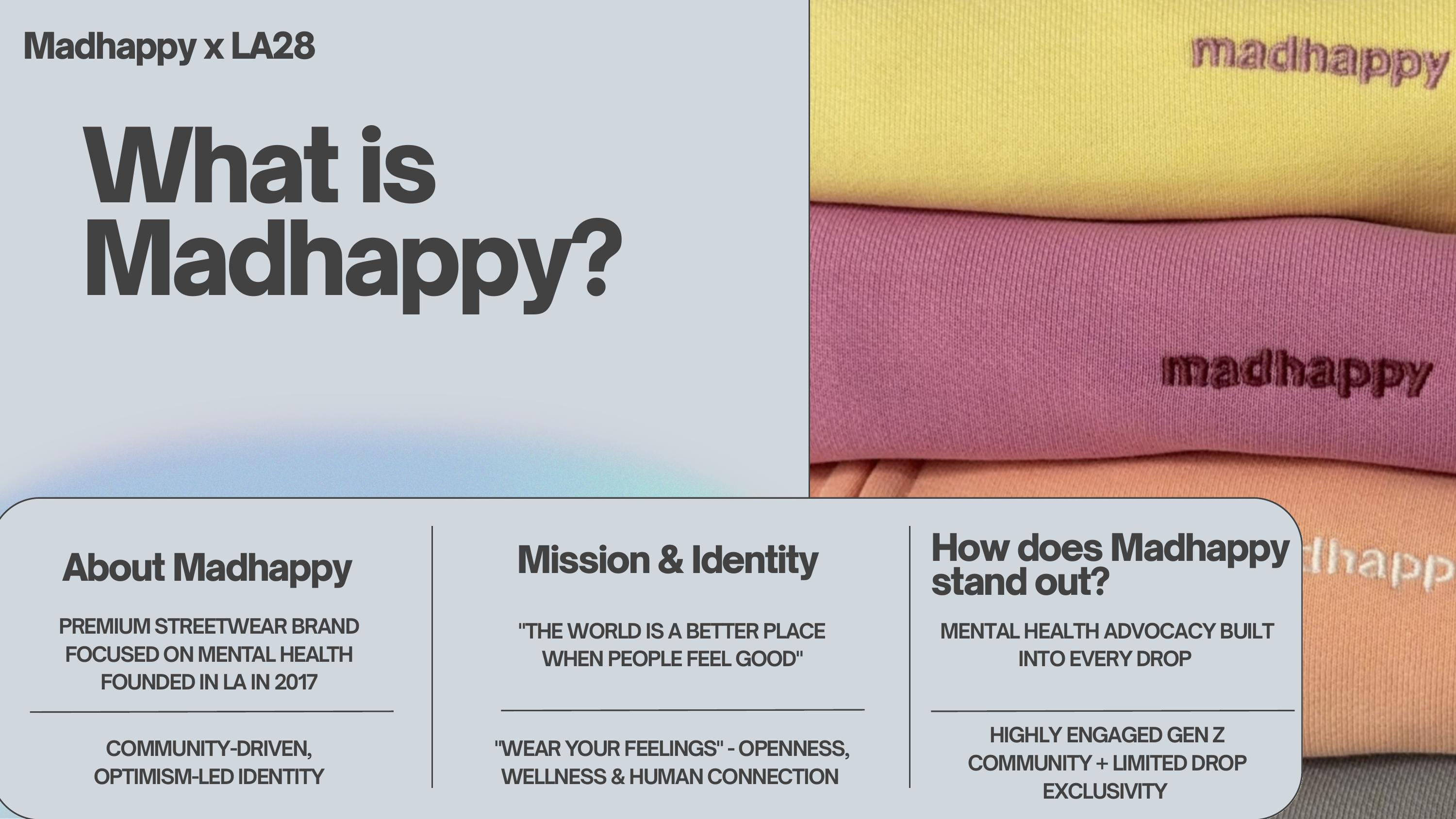 Madhappy x LA28 – slide 3